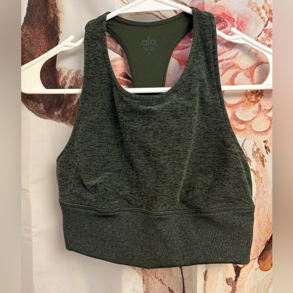 ALO Yoga Other - ALO Yoga Dark Green Sports Bra